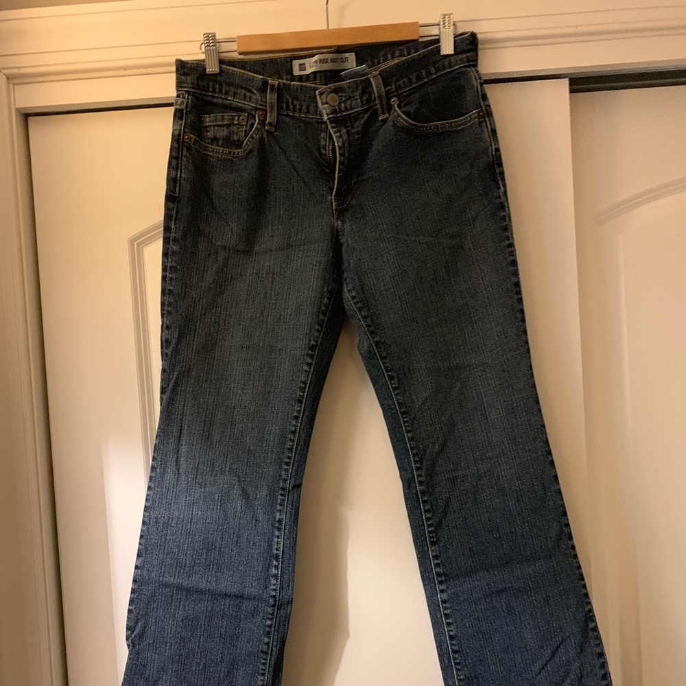 Gap Low Rise Boot Cut Jeans